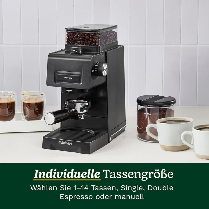 Cuisinart Espresso- & Kaffee-Kegelmahlwerk | 35 Mahlgradeinstellungen | Antistatik-Technologie | 225