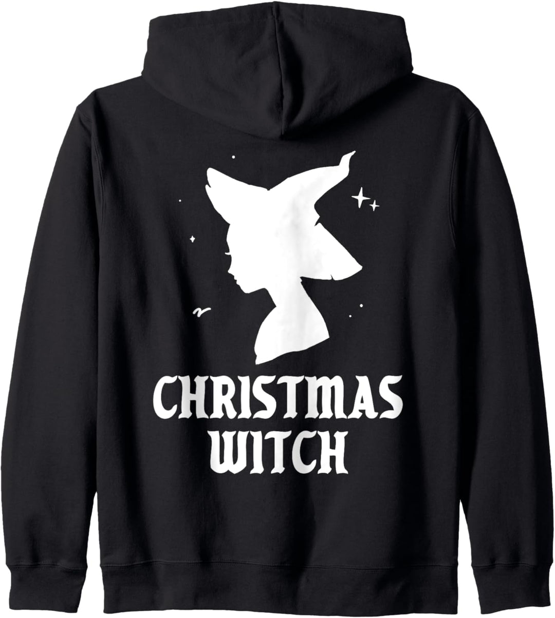 Weihnachts-Hexe Funny Spooky Vibes Gotik Halloween Kostüm Kapuzenjacke