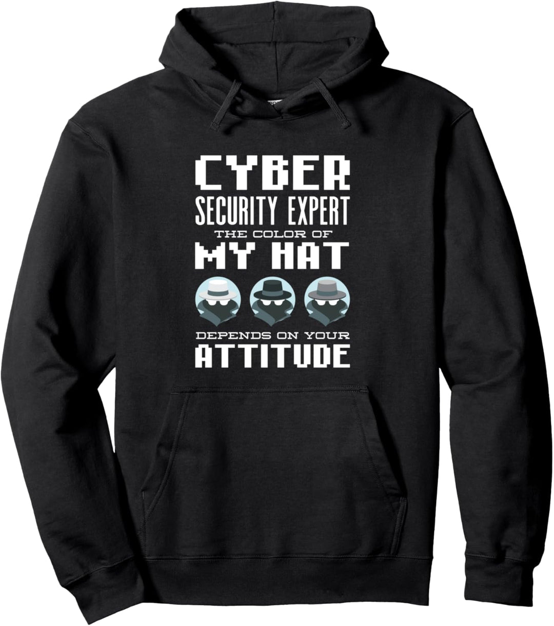 Ethical Hacker Cyber Security Professional Expert Zitat Pullover Hoodie