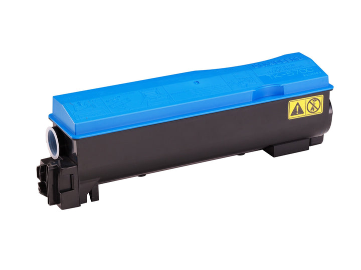 Kyocera TK-570C Original Toner-kartusche Cyan 1T02HGCEU0. Kompatibel für ECOSYS P7035cdn, FS-C5400DN