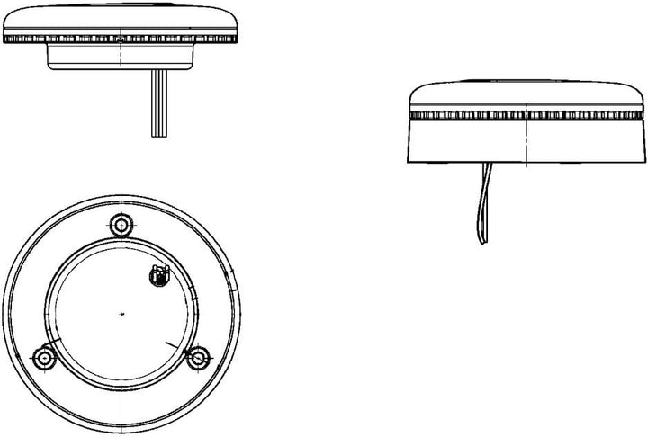 HELLA 2JA 344 599-011 Innenraumleuchte, 5 V High Power Spot LED, Aufbau