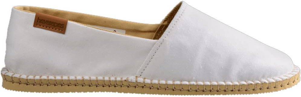 Havaianas Herren Origine Iv Espadrille-Sandale mit Keilabsatz 44 EU Weiss, 44 EU Weiss