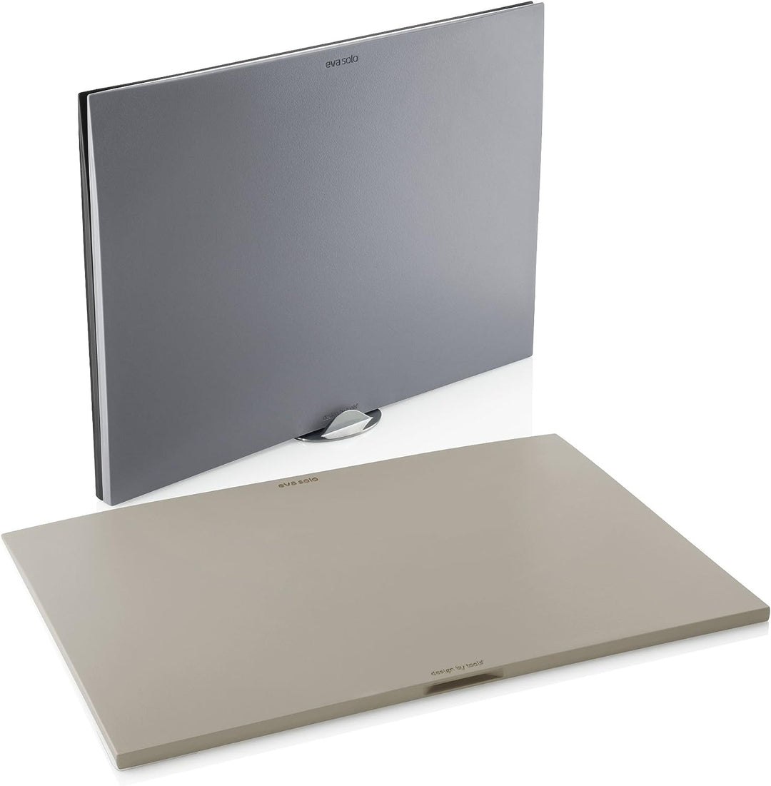 EVA SOLO | Schneidbrettset grey | Gute Trockeneigenschaften und daher hygienisch | Grau Schwarz, Sch