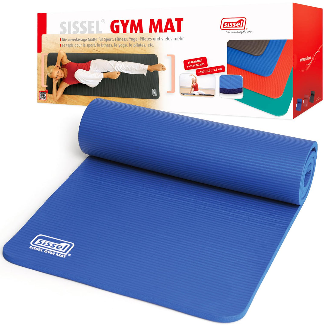 Sissel Gymnastikmatte blau