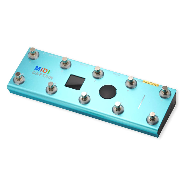 Paint Audio MIDI Captain Foot Controller Multi-Effects Keyboards Blau, Blau