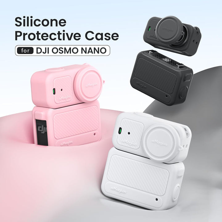 Schutzhülle Silikonhülle für DJI Osmo Nano Silikon-Schutzhülle Objektiv Schutz Kamera Abdeckung Zube