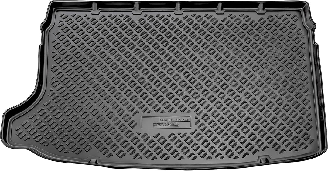 Recambo Gummi Kofferraumwanne Premium passend für VW T-Cross C11 | ab 2018 | Varioboden obere Positi