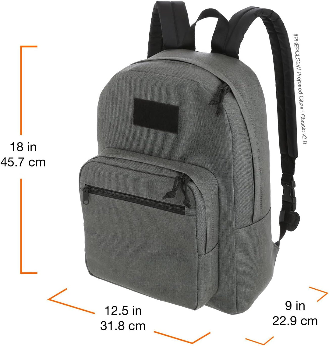 Maxpedition Prepared Citizen Classic V2.0 Rucksack CCW L Schwarz, L Schwarz