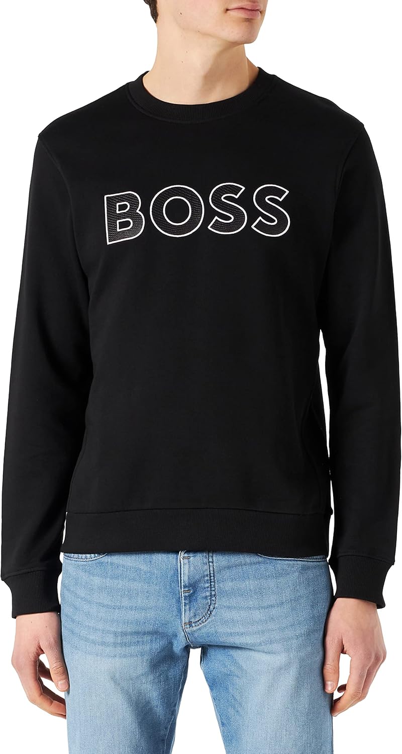 BOSS Herren Salbo Jersey M Black1, M Black1