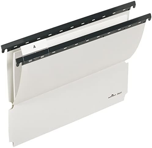 Durable Hängemappe, mit seitlichen Laschen, grau, Packung à 25 Stück, 260110