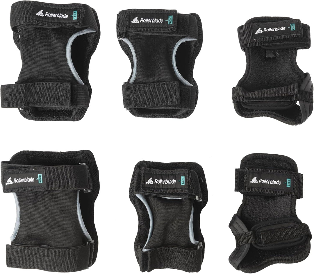 Rollerblade Unisex – Erwachsene Skate Gear 3 Beschützer XL Schwarz, XL Schwarz