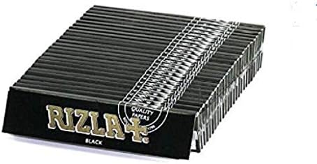 Slim Rizla Black Doppelrollblätter, 25 Stück