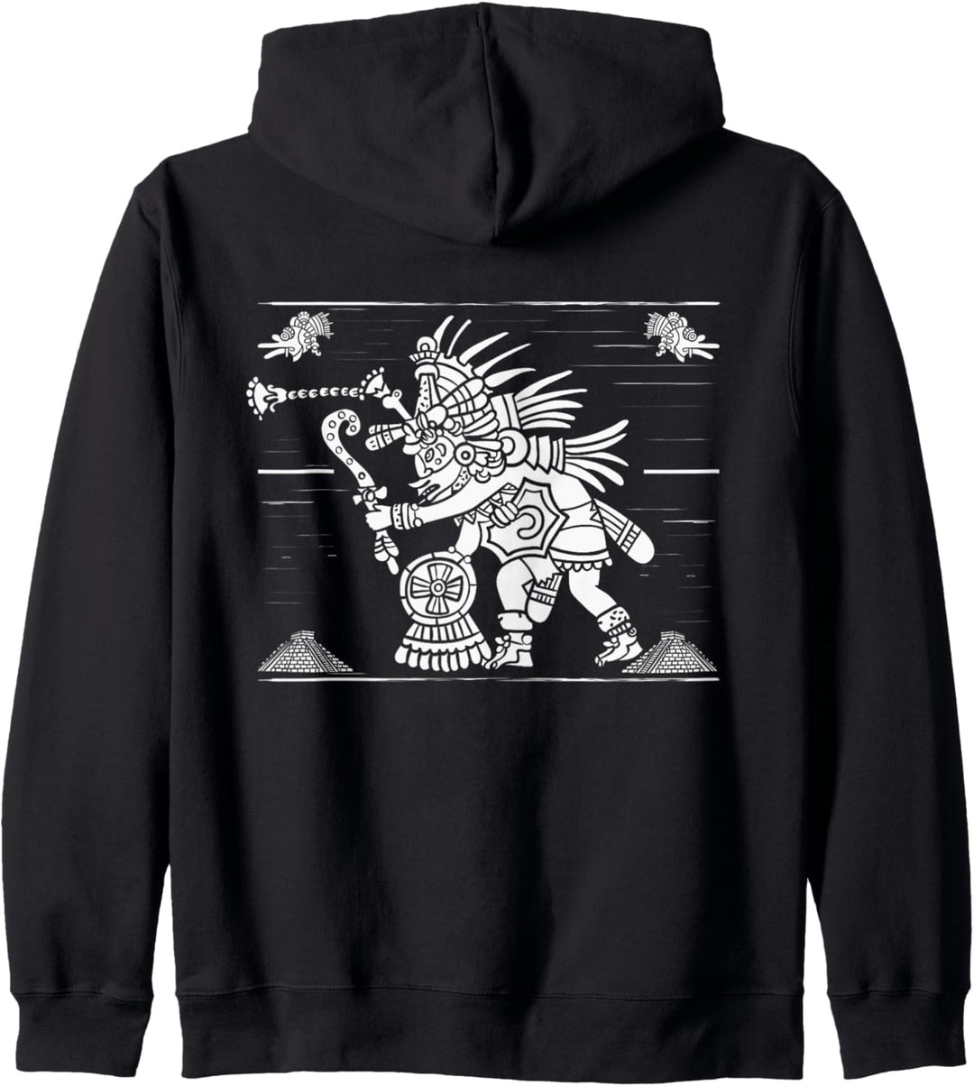 Quetzalcóatl Azteken Quetzalcoatl Kapuzenjacke