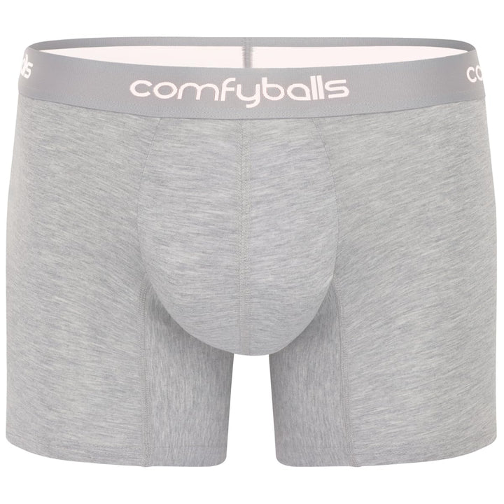 Comfyballs Premium Boxershorts aus weichem Lyocell-Gewebe, Boxershorts in Lang-Modell, Herren-Boxers