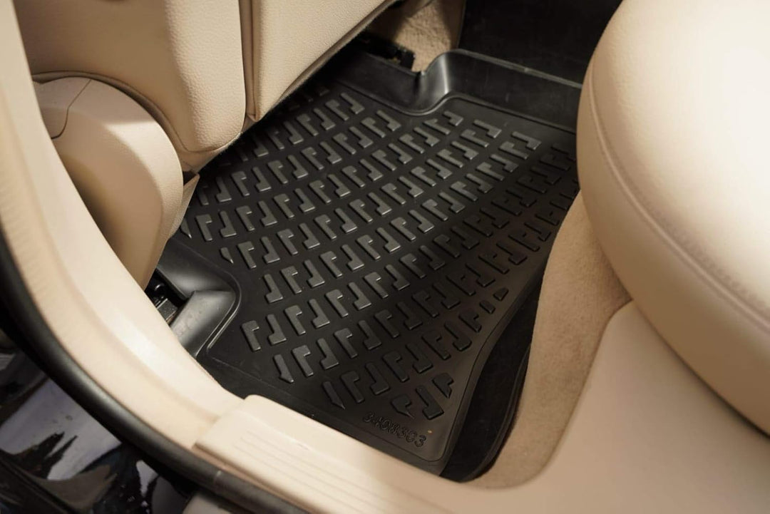Rizline Passgenau 3D Fussmatten Auto Kompatibel mit Volkswagen Golf 5 & Golf 6 2002-2012 Auto Zubehö