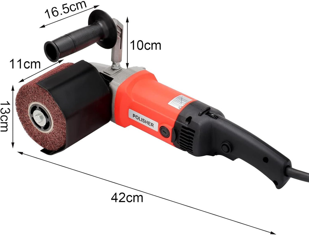 Satiniermaschine Holz 1200 Watt Bürstenschleifer 220 V/50 Hz 600-3000U/min Elektrische Satiniermasch