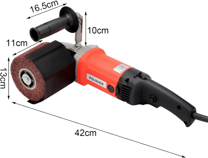 Satiniermaschine Holz 1200 Watt Bürstenschleifer 220 V/50 Hz 600-3000U/min Elektrische Satiniermasch