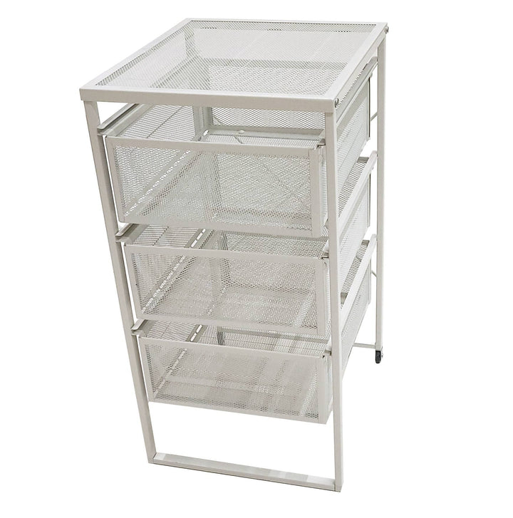 IKEA LENNART Schubladenelement in weiss; mit Rollen