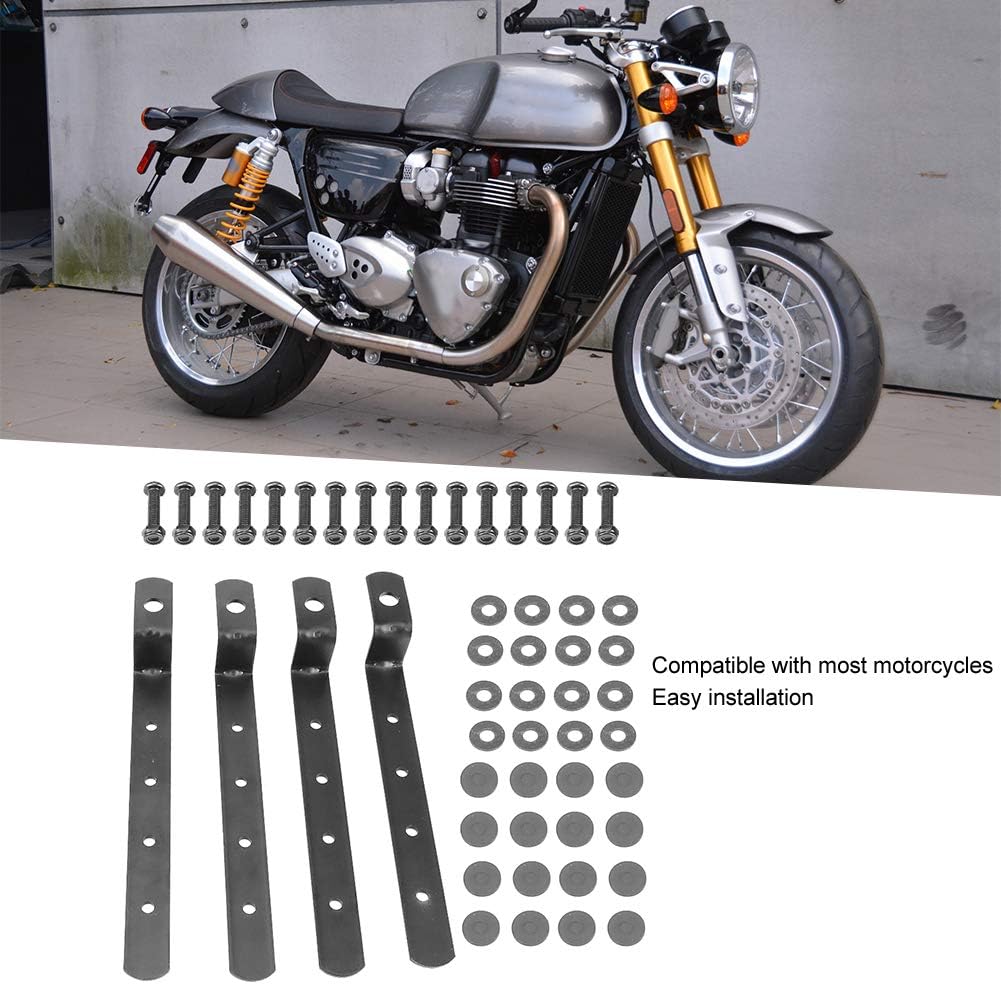 Seitenkastenhalterung, Fydun Universal Eisen Seitenkoffer-Montagehalterungen-Kit Motorrad-Modifikati
