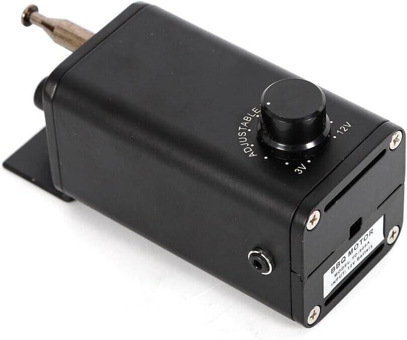 Grill Motor DC 3-12 V Ausgang Einstellbar BBQ Roast Rotisserie Grill Motor Rotator Grillwerkzeug Zub