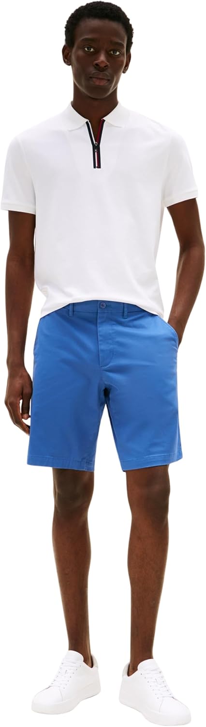 Tommy Hilfiger Relaxed Fit Bermoda Short Harlem Rauchblau 28W Blue (Angora Blue), 28W Blue (Angora B