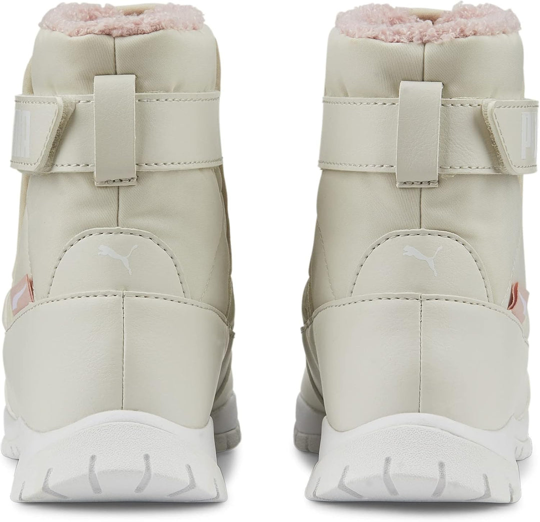 PUMA Unisex Kinder Nieve Boot WTR Ac Ps Sneaker 29 EU Nimbus Cloud White, 29 EU Nimbus Cloud White