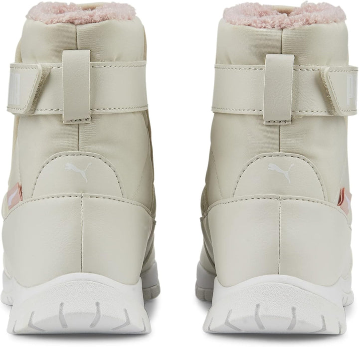 PUMA Unisex Kinder Nieve Boot WTR Ac Ps Sneaker 29 EU Nimbus Cloud White, 29 EU Nimbus Cloud White