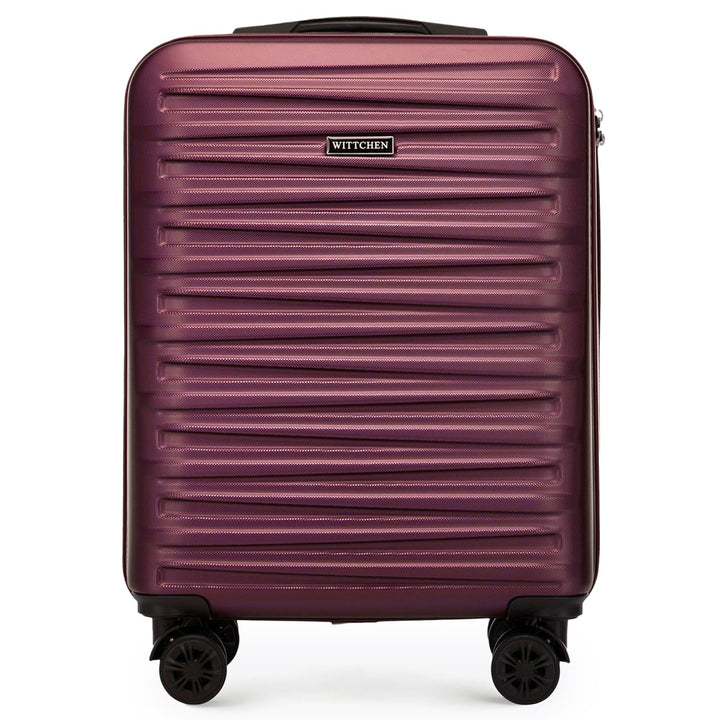 WITTCHEN Skyspeed Line Kabinenkoffer Kleines Kabinengepäck ABS Hartschalenkoffer Reisekoffer Rollkof