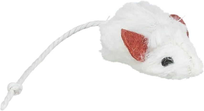 Trixie 4503 Plüschmäuse mit Catnip-Kern, 5 cm, 6 St.