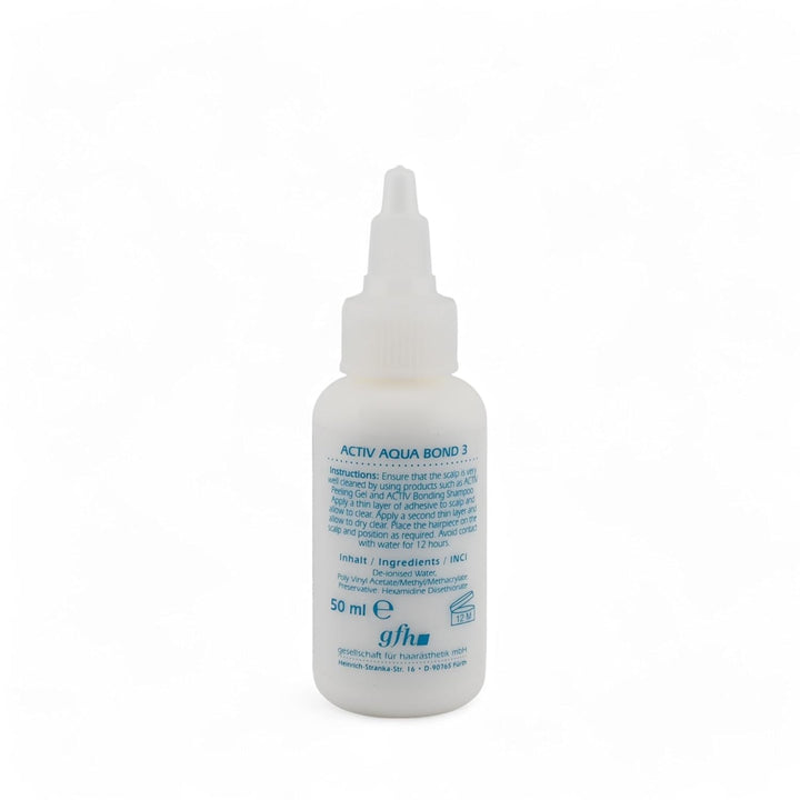 ACTIV Aqua Bond 3-50 ml für Dauerbefestigung von Toupets Perücken Haarteilen