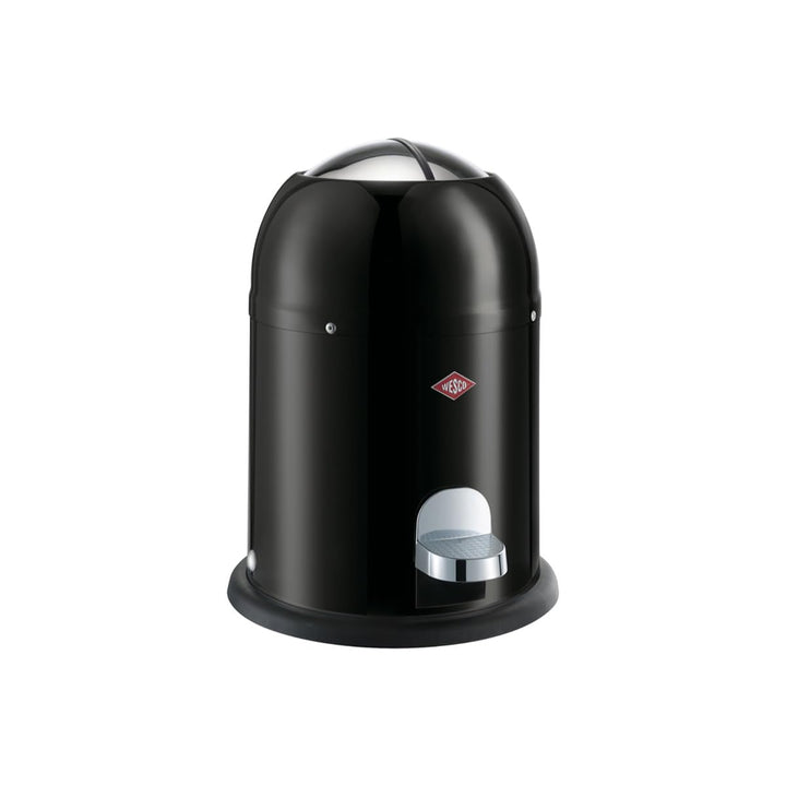 WESCO Mini Master Abfalleimer 6 L, Schwarz, 26,4x26,4x36cm, Schwarz