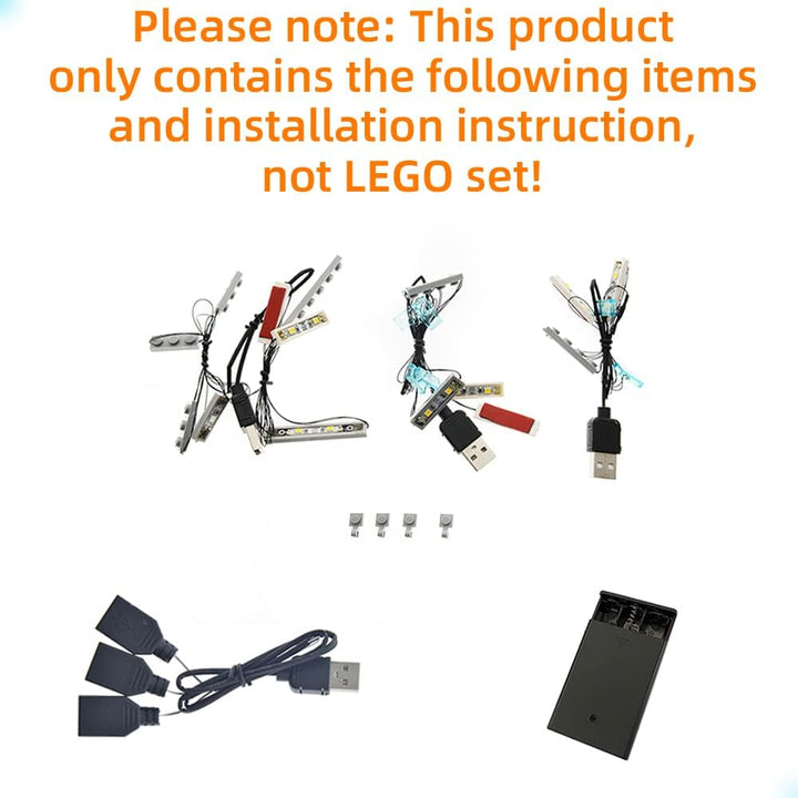 GEAMENT LED Licht-Set Kompatibel mit Lego Old Trafford Manchester United - Beleuchtungsset für Creat