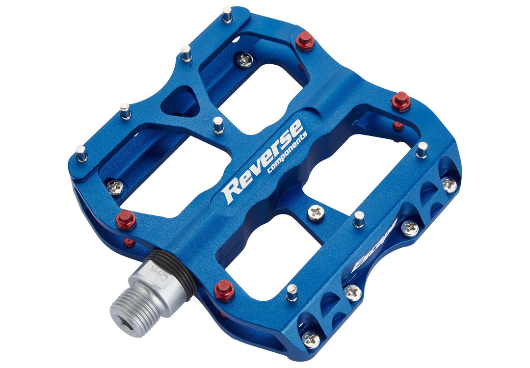 Reverse Escape Flat MTB MTB Fahrrad Pedal blau, blau