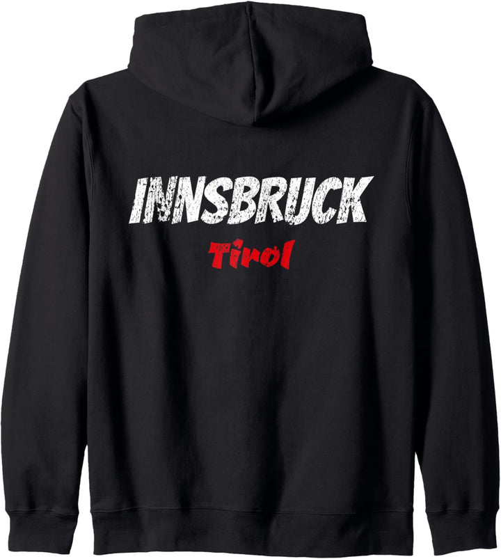 Innsbruck Tirol Österreich Tiroler Stolz Ski Urlaub Reise Kapuzenjacke