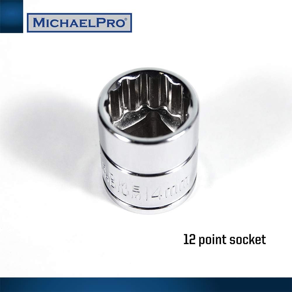 Michael Pro 20 Stück 0,95 cm Dr. Ratschen-Set mit flexiblem Schloss