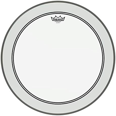 Remo P3-1320-C2 Bass-drum Powerstroke 3 Clear 50,8 cm (20 zoll) farblos 20", 20"