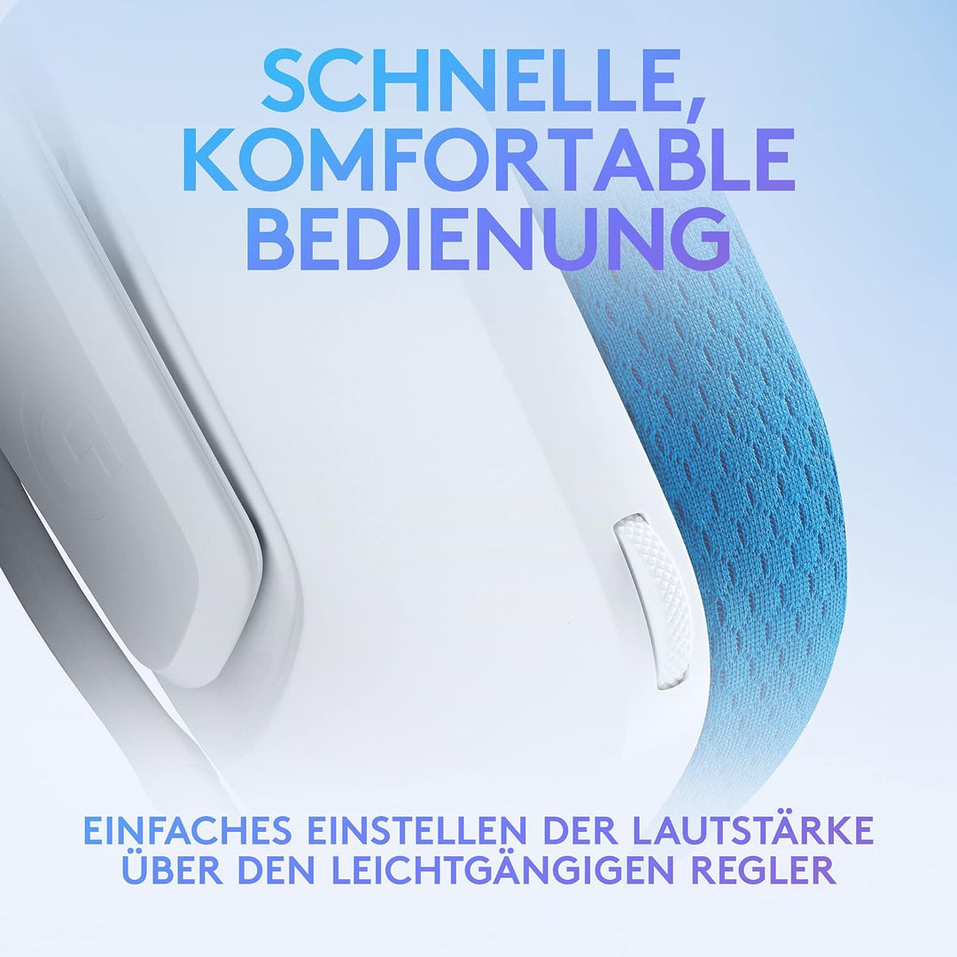 Logitech G335 Kabelgebundenes Gaming-Headset, Flip-to-Mute-Mikrofon, 3,5 mm Audioanschluss, Memory-S