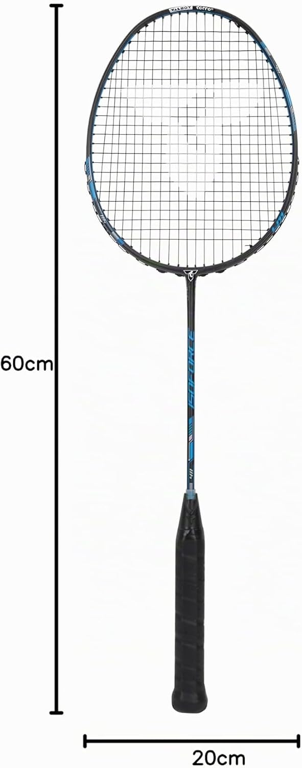 Talbot Torro Badmintonschläger Isoforce 411, 100% Graphit, One Piece, Verschiedene Designs wählbar 4