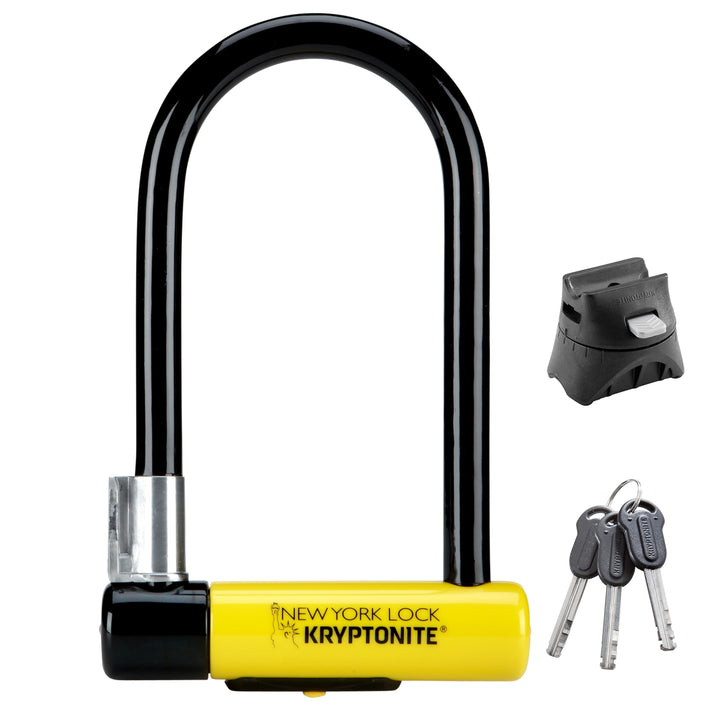 Kryptonite New York Standard Fahrrad Bügelschloss New York Lock Standard (10x20cm) Single, New York