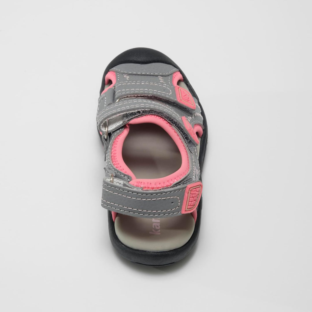 Kamik Mädchen Seaturtle2 Geschlossene Sandalen 22 EU Hellgrau Pink, 22 EU Hellgrau Pink