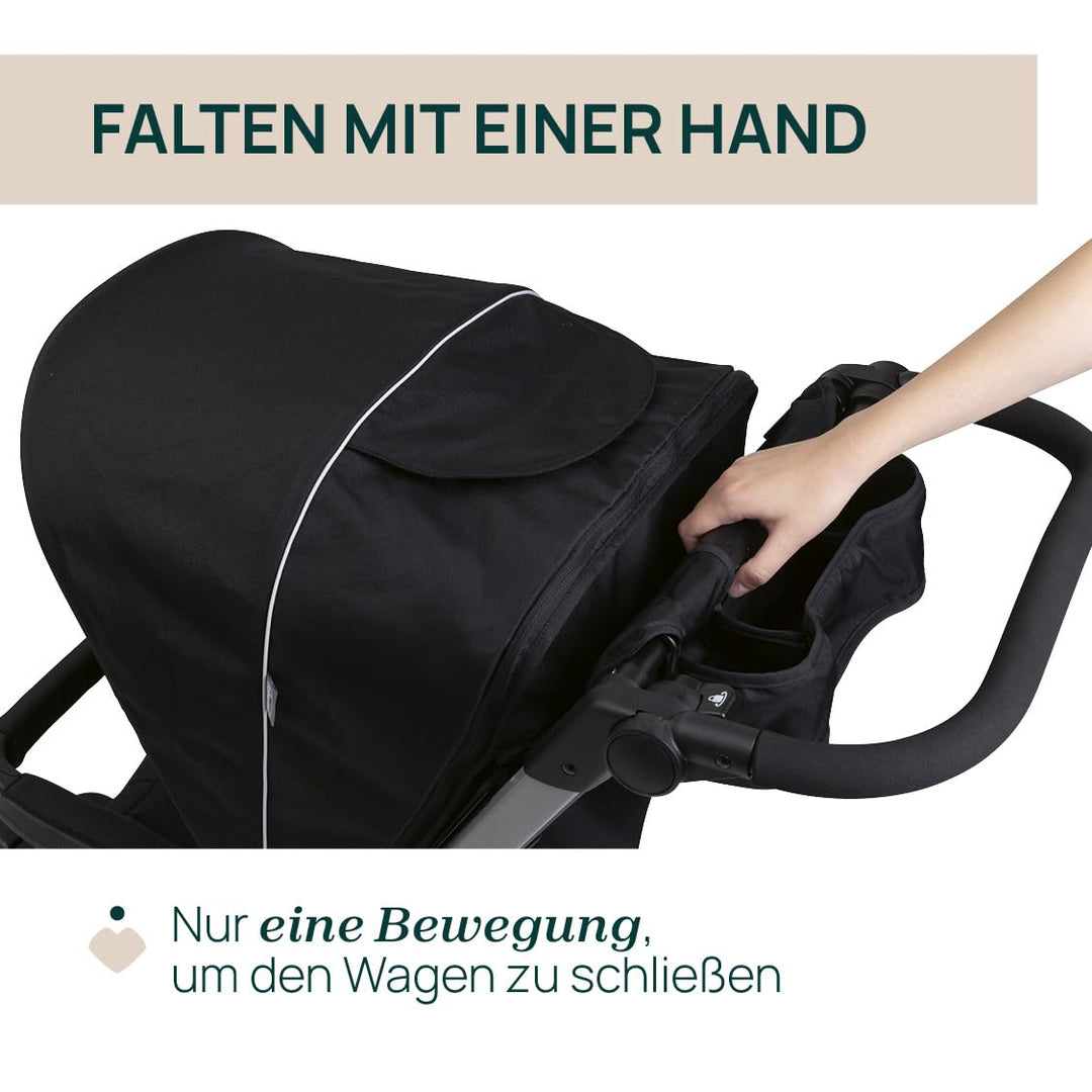 Chicco Activ3 Kinderwagen mit 3 Rädern, funktional und leicht zu steuern auf allen Untergründen, bre