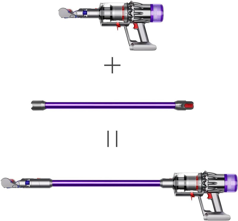 Verlängerungsrohr für Dyson V12 Detect Slim Stabstaubsauger, Ersatz Teleskoprohr Schnellspanner Verl