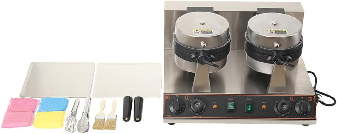 Elektrische UFO-Burger-Presse, Doppelkopf Kommerzielle Antihaftbeschichtete Panini-Presse für Hambur
