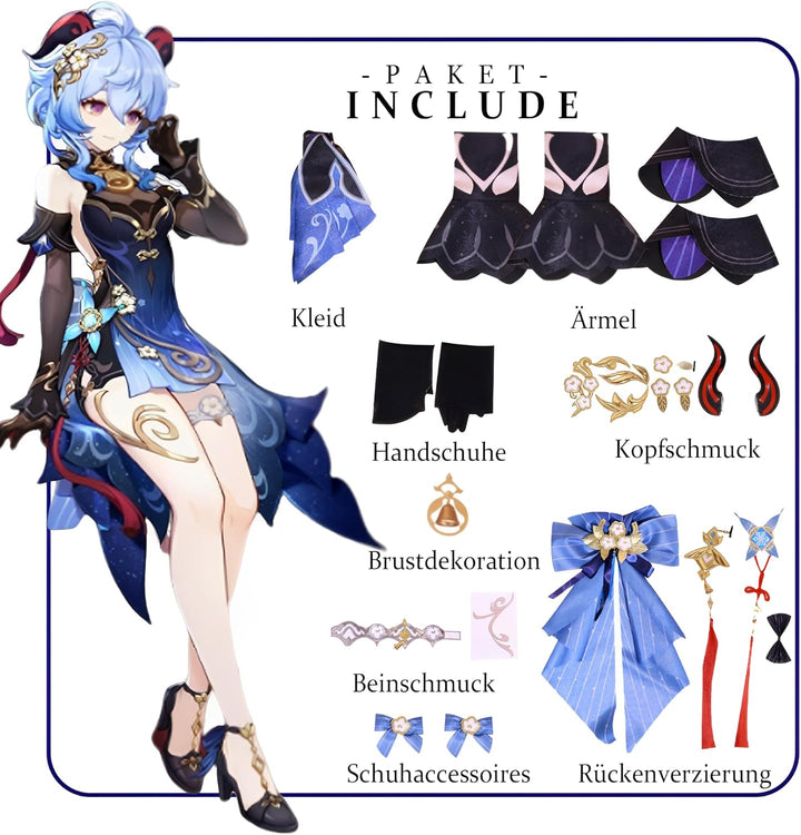 Genshin Cosplay Venti Yae Miko Raiden Shogun Arlecchino Cosplay Kostüm Skirk Cosplay Halloween Anzug