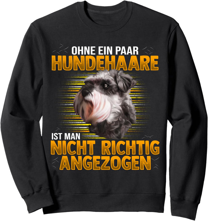 Riesenschnauzer Schnauzer Hund Hunderasse Sweatshirt