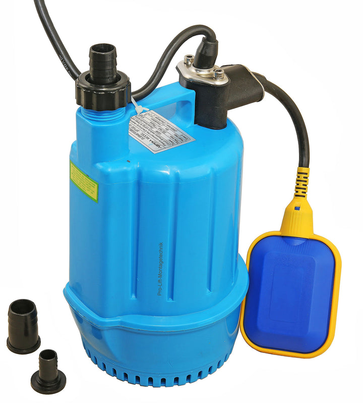 230V Tauchpumpe, mit Schwimmschalter, blau, 100W, SP100FJ, 01958