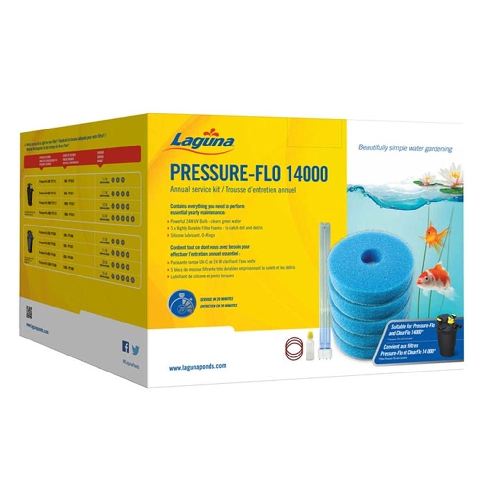 Laguna Service-Kit für den Laguna Pressure-Flo 14000 bestehend aus: UV-Lampe, Silikonfett, Filtersch