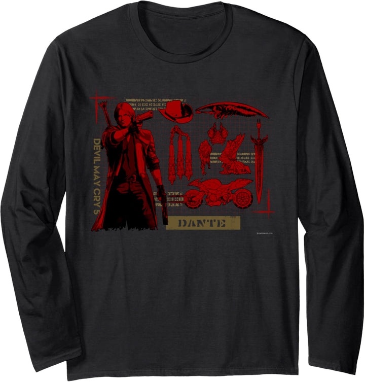 Devil May Cry 5 Dante Langarmshirt