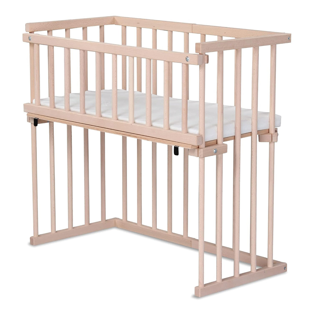Dreamgood Beistellbett Stubenwagenverschluss Buche, 130200, 1 Stück (1er Pack)