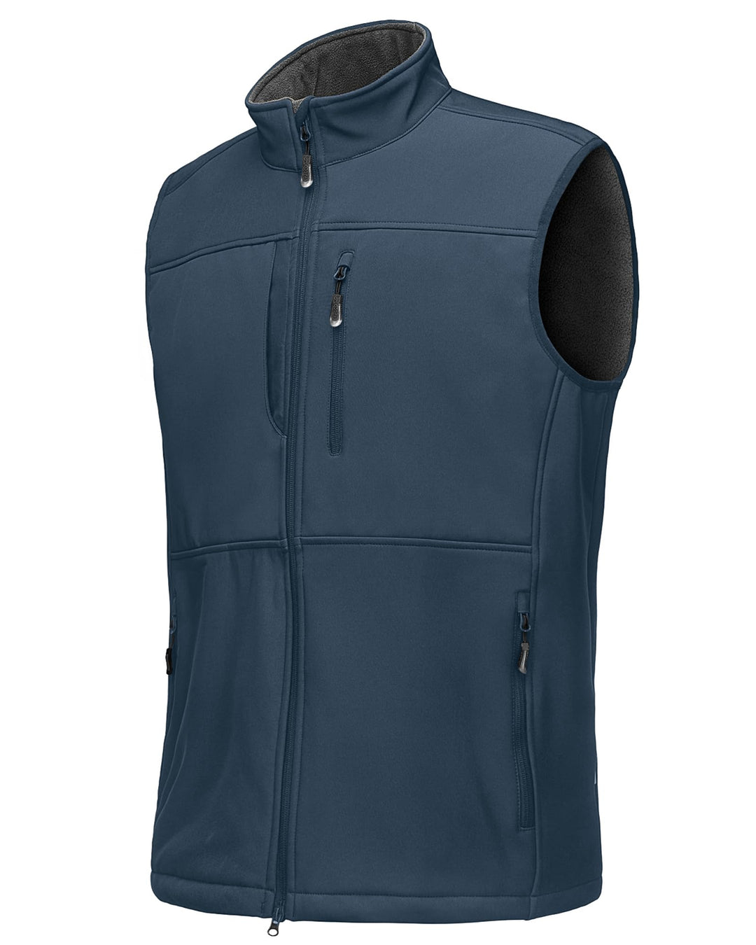 33,000ft Weste Herren Outdoor Wasserdichte Softshell Ärmellose Jacke Bodywarmer Fleece Weste Full Zi